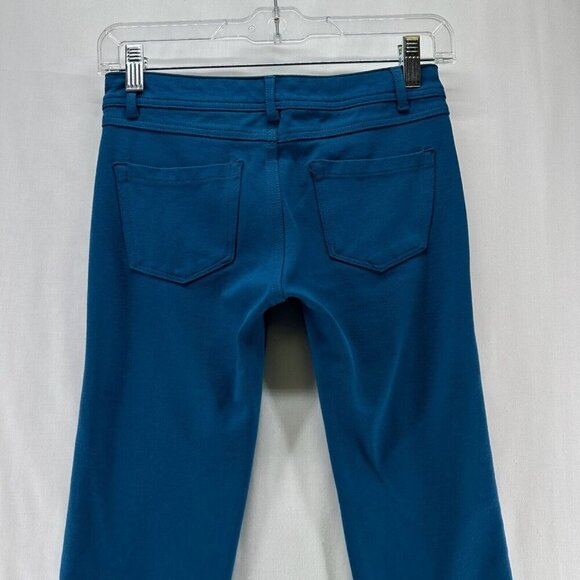 Active USA Skinny Jeans Womens Sz S Mid Rise Stretch Ankle Zip Fly 5-Pocket Blue - Picture 5 of 11